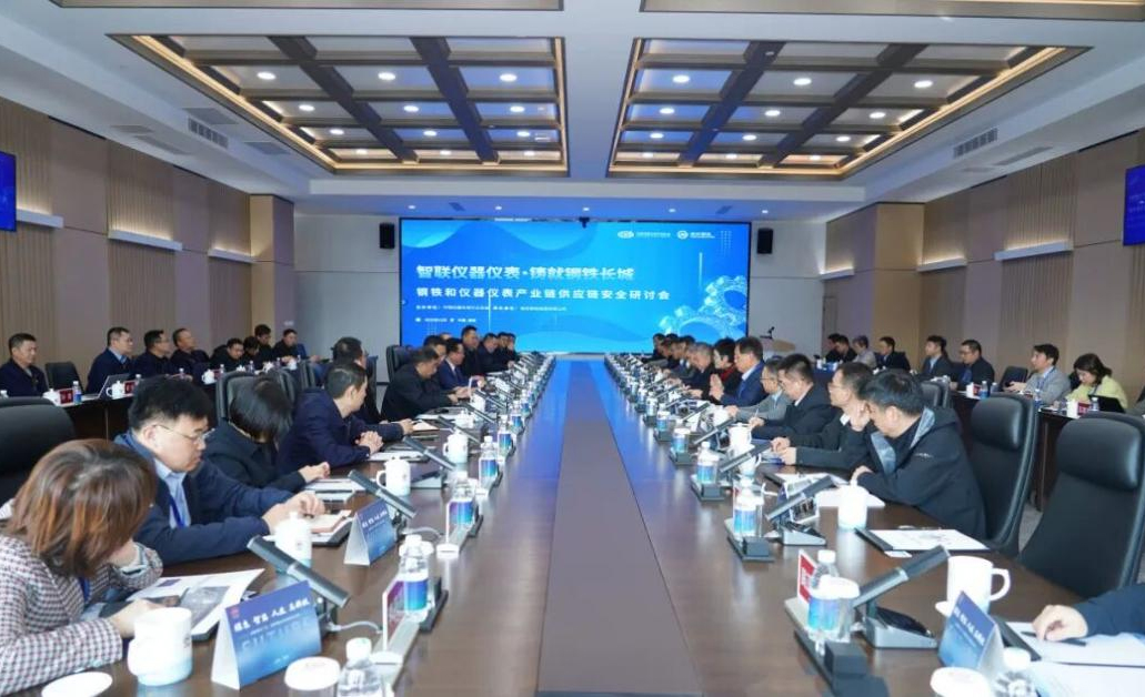鋼鐵與儀器儀表產業鏈供應鏈安全研討會在南鋼召開